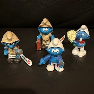 Smurfs figurine lot